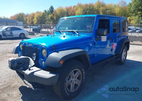 2015 Jeep Wrangler Unlimited Sport from USA, damaged, VIN 1C4BJWDG6FL557227